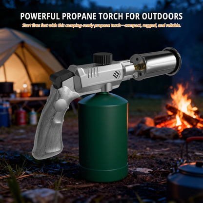 Tausom Camo Culinary Torch | One-Touch Ignition Cooking Blow Torch for BBQ & Kitchen