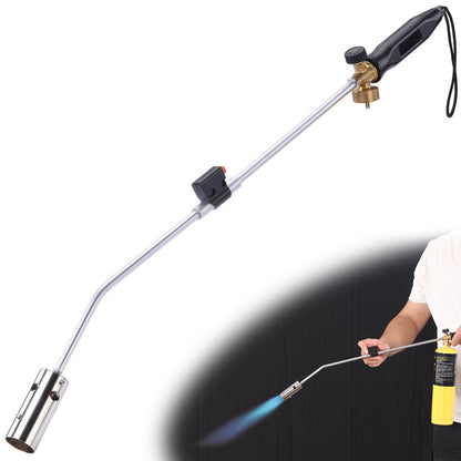 Tausom High-Output Weed Torch with 36" Removable Arm | Propane Weed Burner