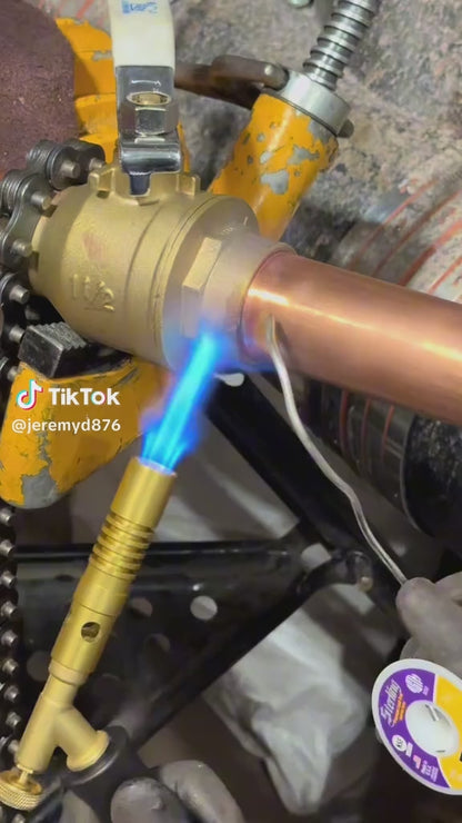 Tausom Propane Torch Hose Kit | Heavy-Duty Welding Torch with Brass Nozzle